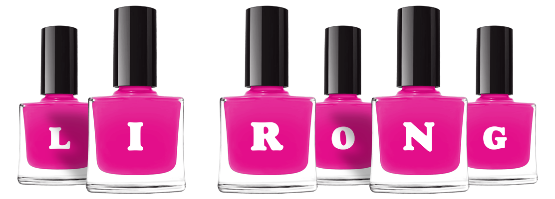 Li Rong nails logo